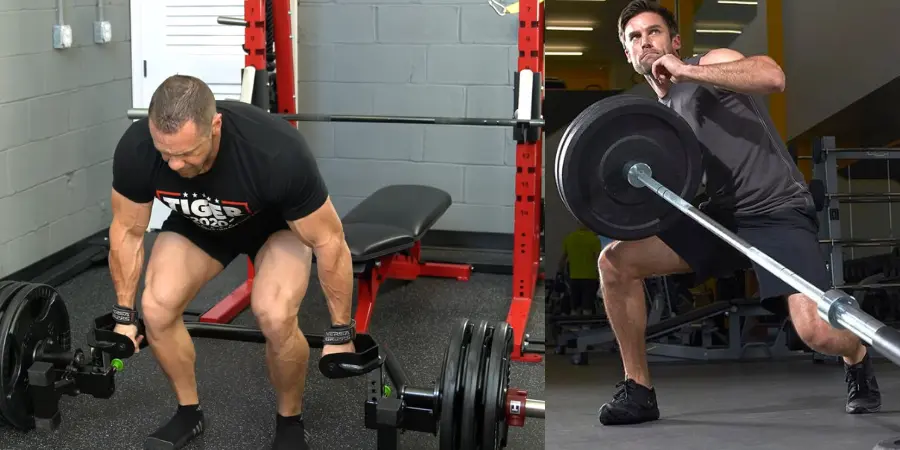 Trap Bar Deadlift male modeling