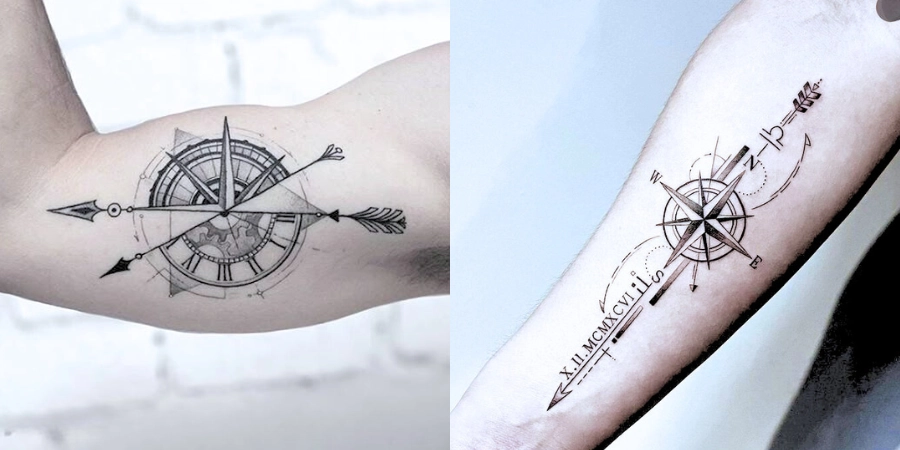 Simple Geometric Tattoo