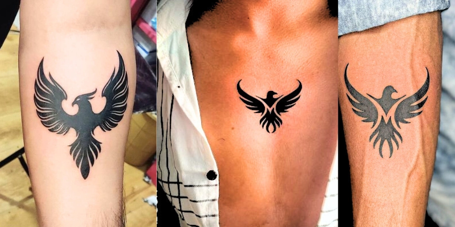 Simple Phoenix Tattoo