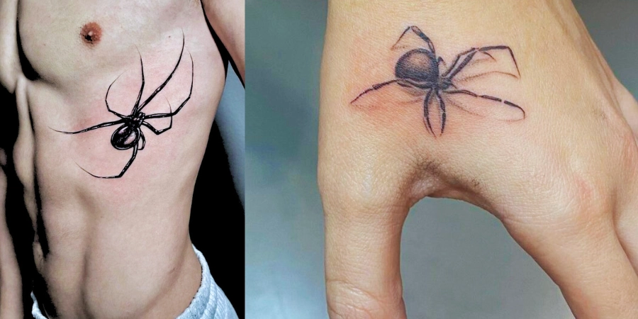 Simple Spider Tattoo