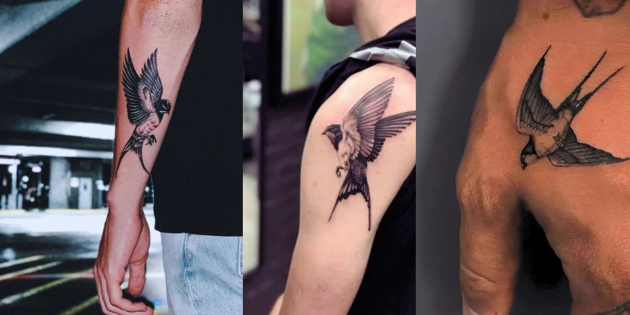 Simple Bird Tattoo