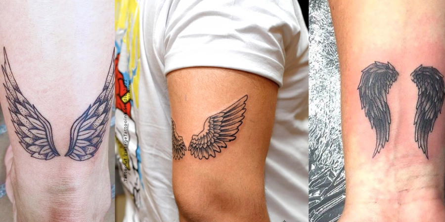 Simple Wings Tattoo