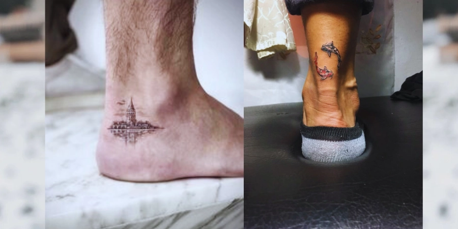 Simple Leg Tattoo