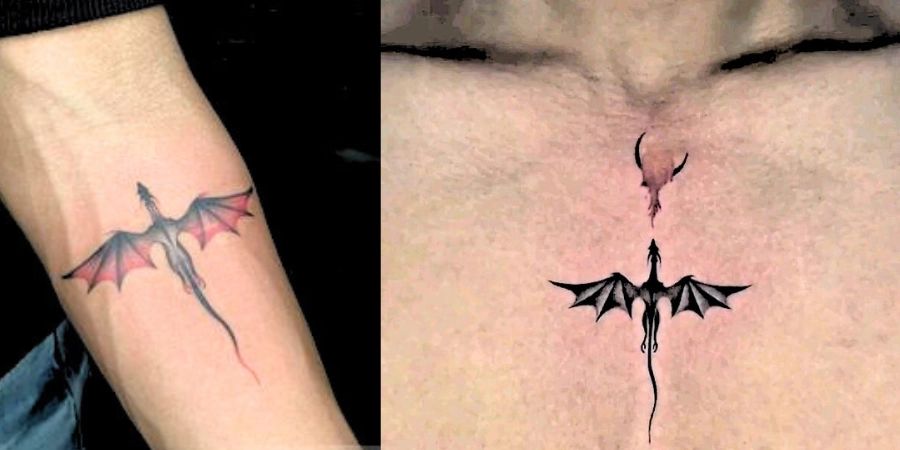 Simple Dragon Tattoo