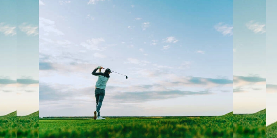 Playing Golf